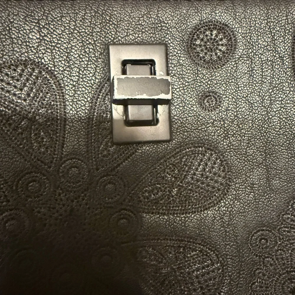 Desigual Embossed Black Backpack - Picture 7 of 14